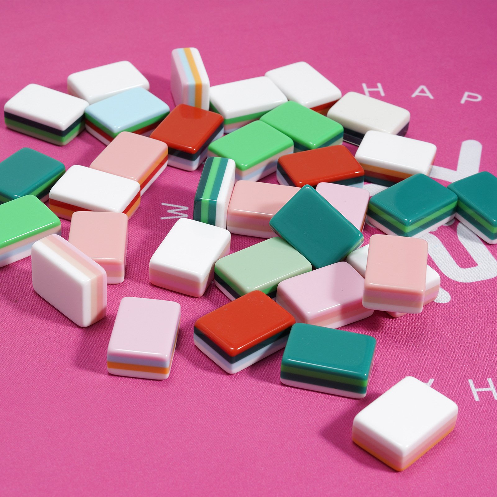 premium resin mahjong tiles set – durable mahjong for export wholesale market