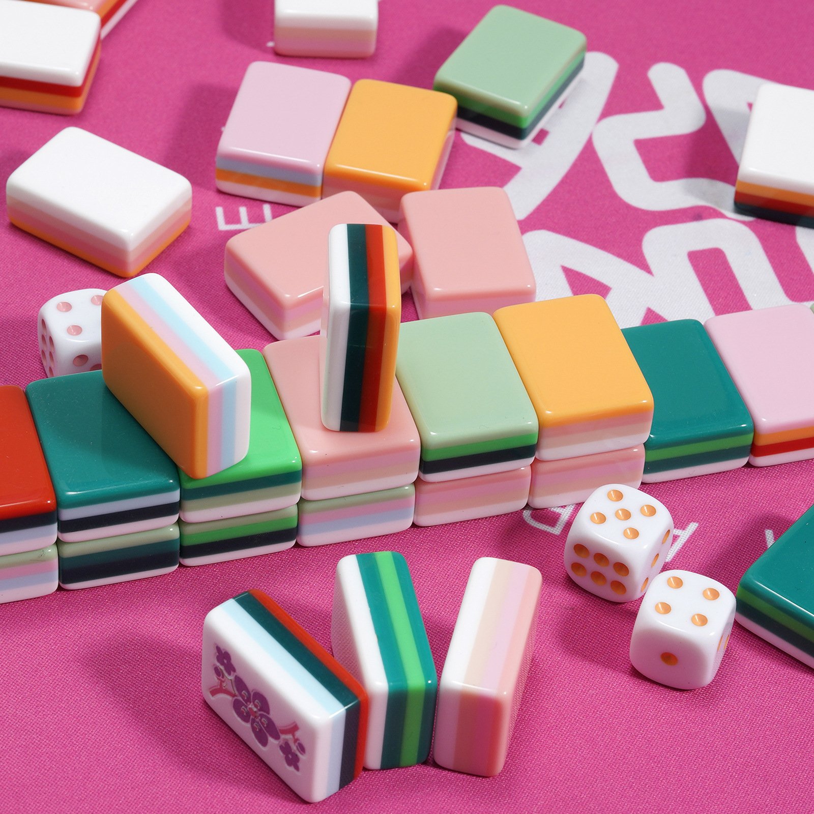 premium resin mahjong tiles set – durable mahjong for export wholesale market