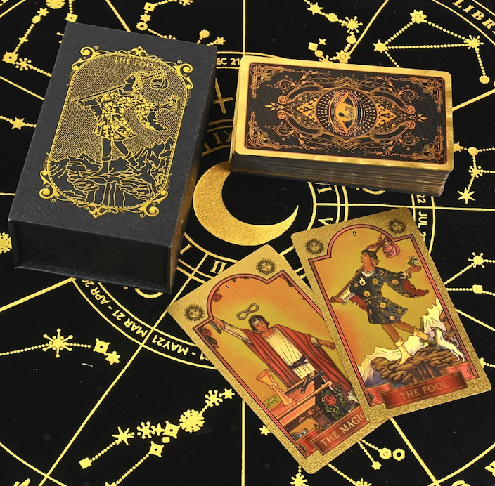 tarot cards with gold foil – decorative tarot deck for oem & wholesale supply (复制)