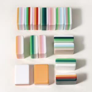 premium resin mahjong tiles set – durable mahjong for export wholesale market