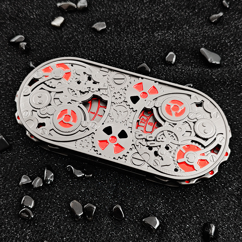 metal spinning dice with engraved numbers – durable rpg spinner dice for bulk orders