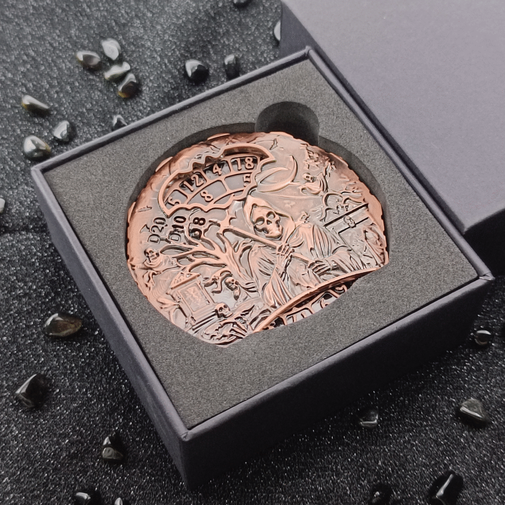 matte finish metal spinning dice – modern style spinner dice for b2b distribution