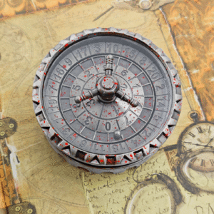 antique brass metal spinning dice – vintage style rpg spinner dice for oem & private label