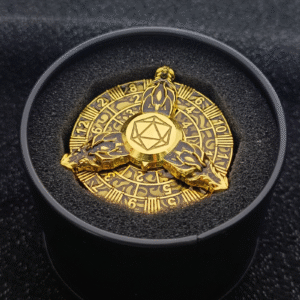 gunmetal finish metal spinning dice – balanced spinner dice for factory wholesale supply