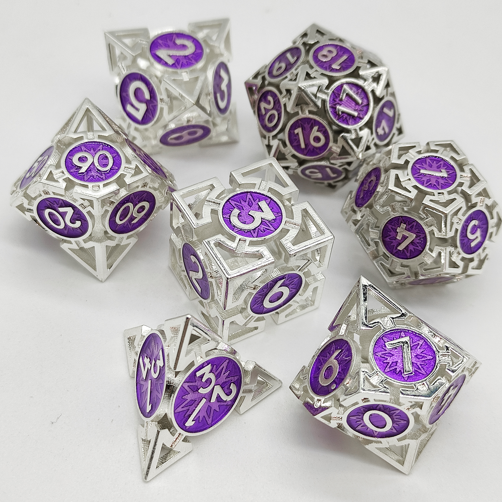 hollow metal dice with core – hybrid rpg dice for wholesale & oem