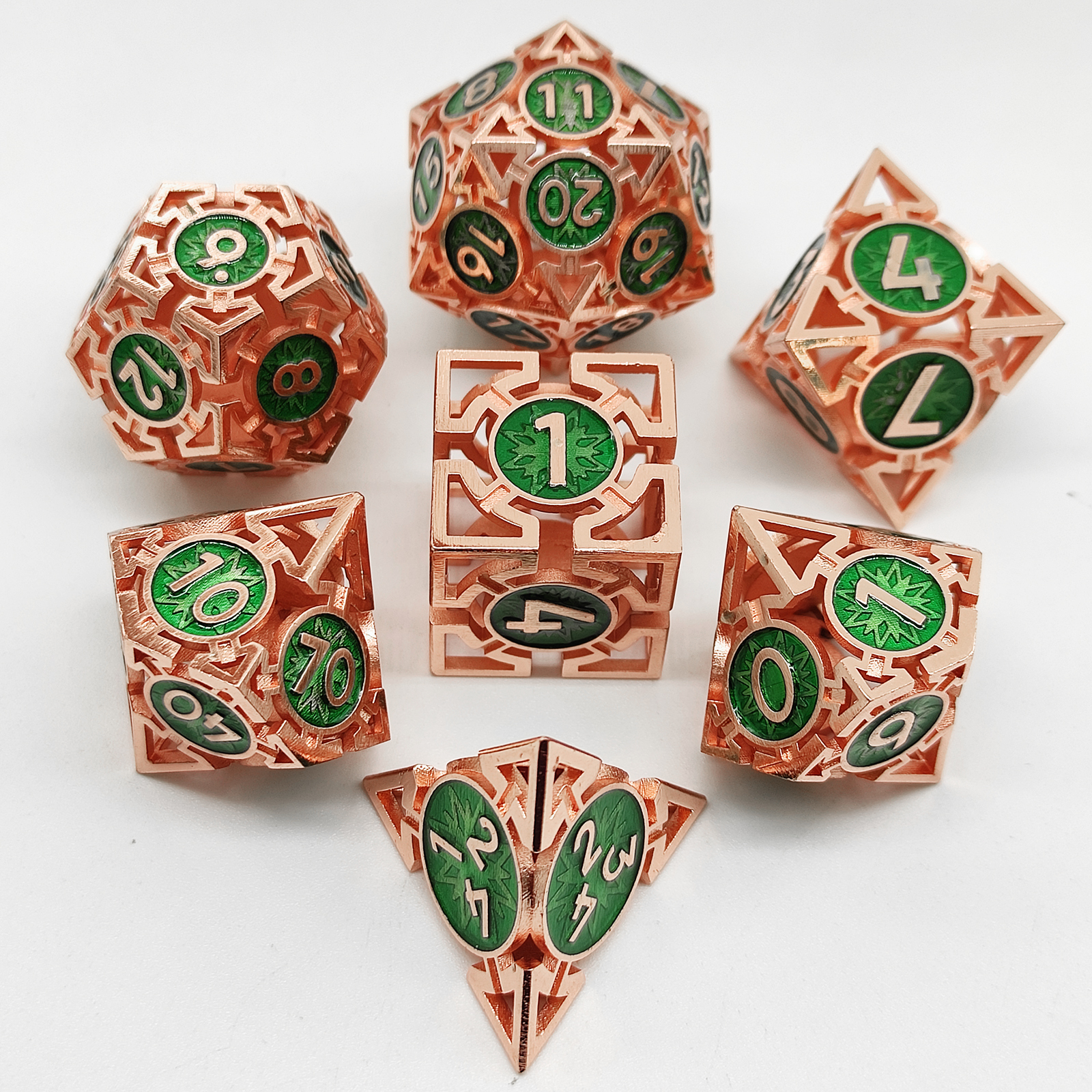 hollow metal dice with core – hybrid rpg dice for wholesale & oem