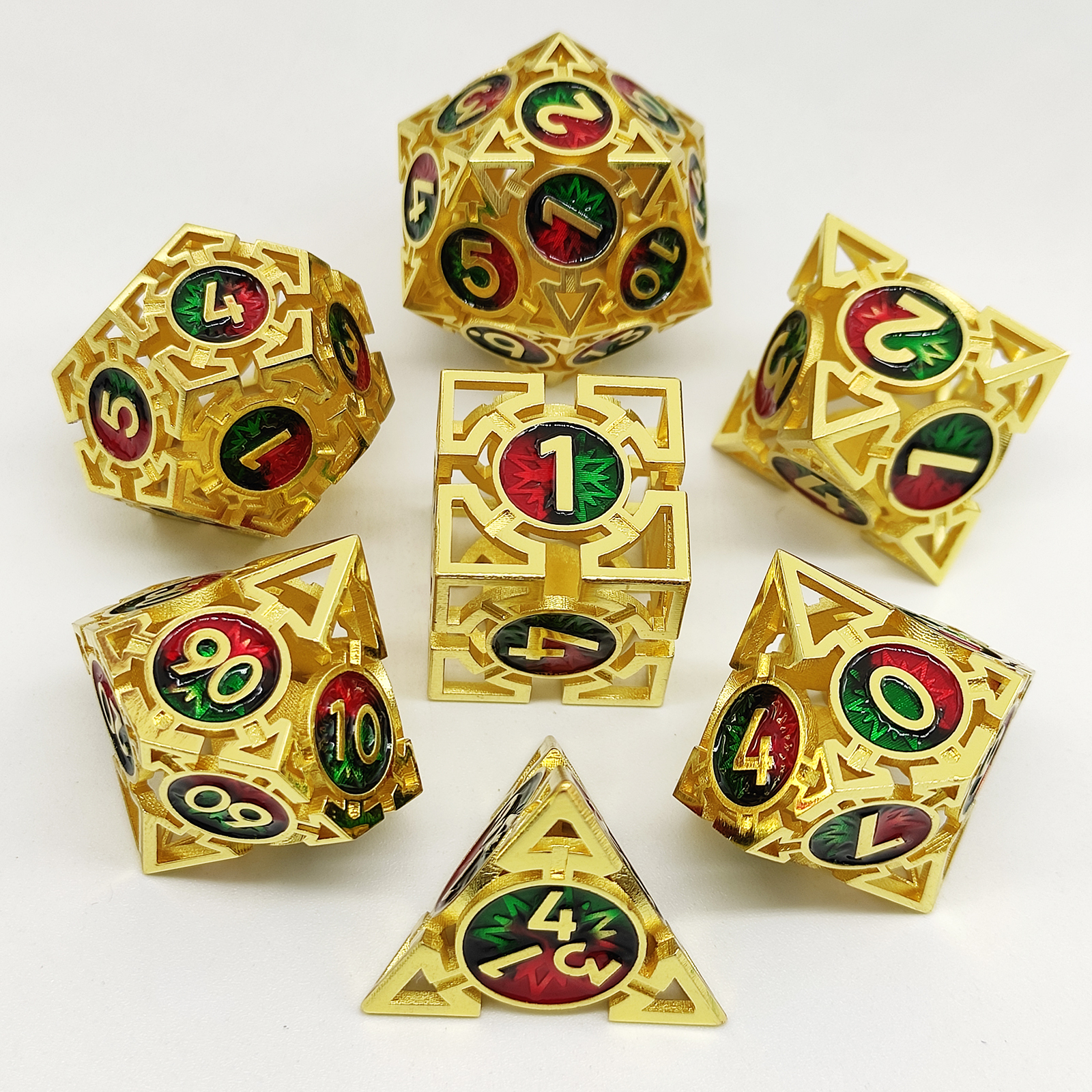 hollow metal dice with core – hybrid rpg dice for wholesale & oem