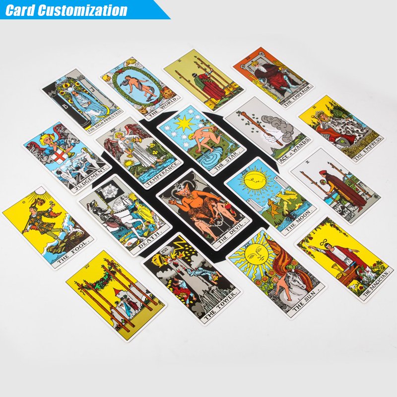 printing golden edges tarot decks tarot cards