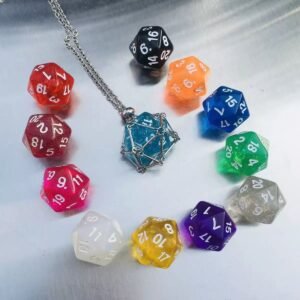 color resin dice set with precision casting – custom tabletop rpg dice for wholesale & oem