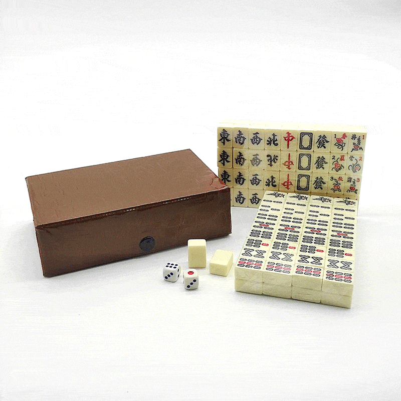 Portable Mini Travel Mahjong Set